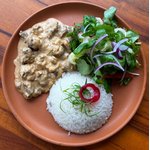 Estrogonofe de proteína de soja